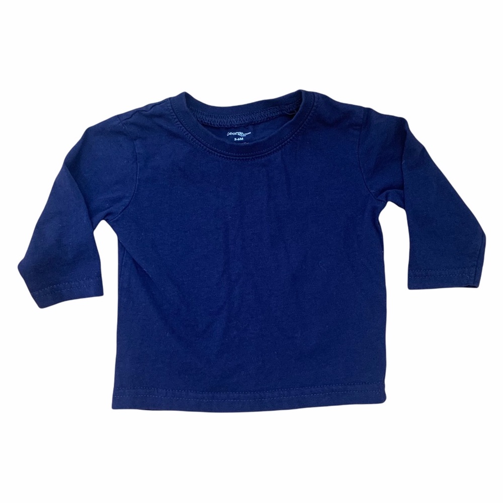 George 3-6M Long Sleeved T-Shirt